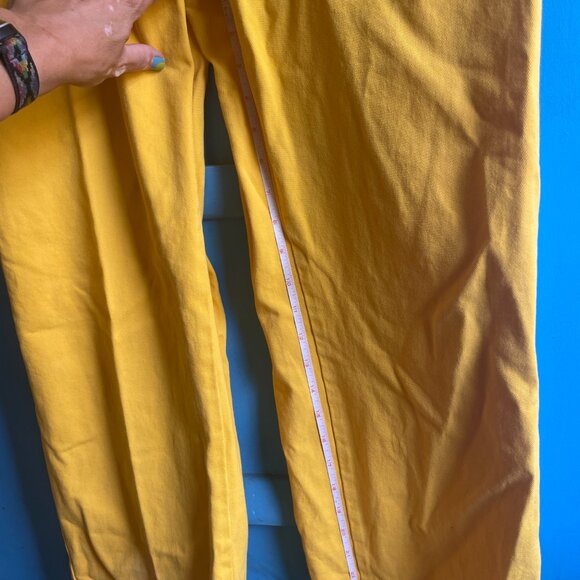 Golden Yellow Big Bud Jumpsuit M - Picture 5 of 6